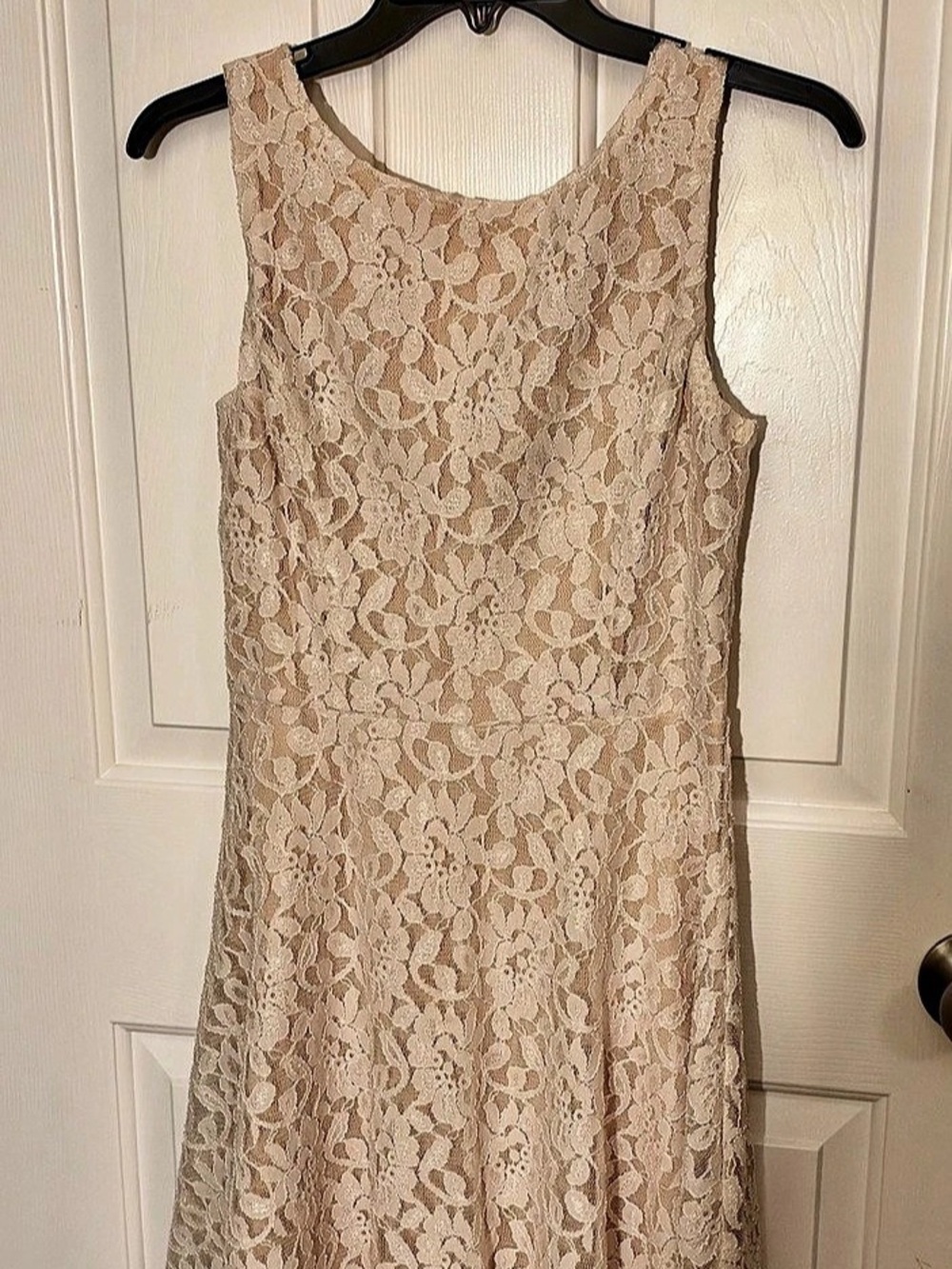 Speechless Floral Lace Mini Dress in Pink Large Like New